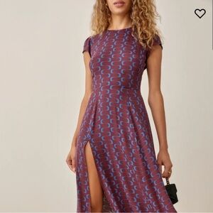 Reformation Gavin Dress Marooned